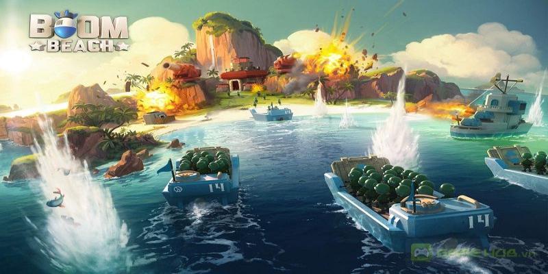 Boom Beach là trò chơi chiến thuật nổi bật gần đây