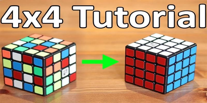 Thủ thuật chơi Rubik 4x4 cơ bản cho người mới tham gia